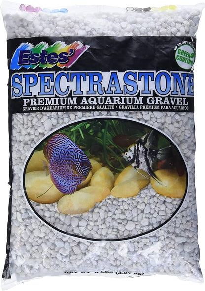 Estes Spectrastone Special Aquarium Gravel - White