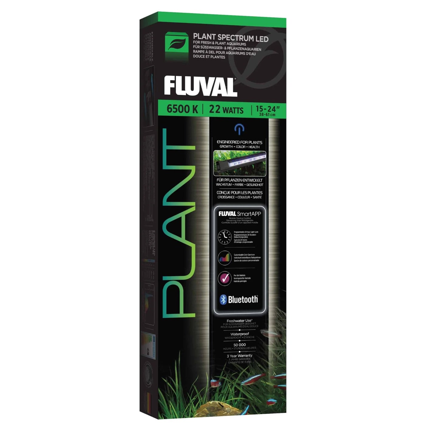 Used - Fluval Plant 3.0 LED with Bluetooth 22watt 15"-24"