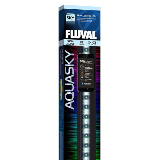 Fluval Aquasky 2.0 LED with Bluetooth 18watt 24"-36"