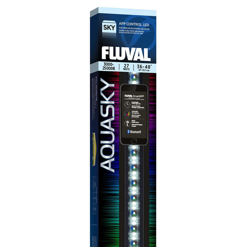 Used - Fluval Aquasky 2.0 LED with Bluetooth 27watt 36"-46"