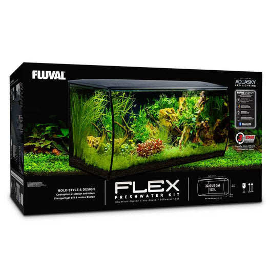 Fluval Flex Aquarium Kit 32.5 Gallon