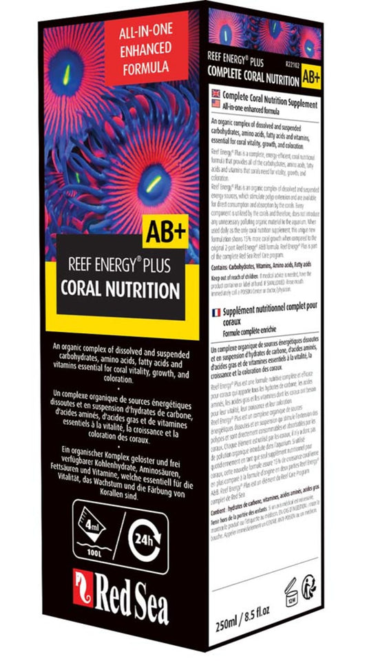 Red Sea Reef Energy Plus AB+ Coral Nutritional Supplement