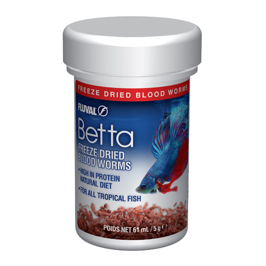Betta Freeze Dried Bloodworms - 0.18oz