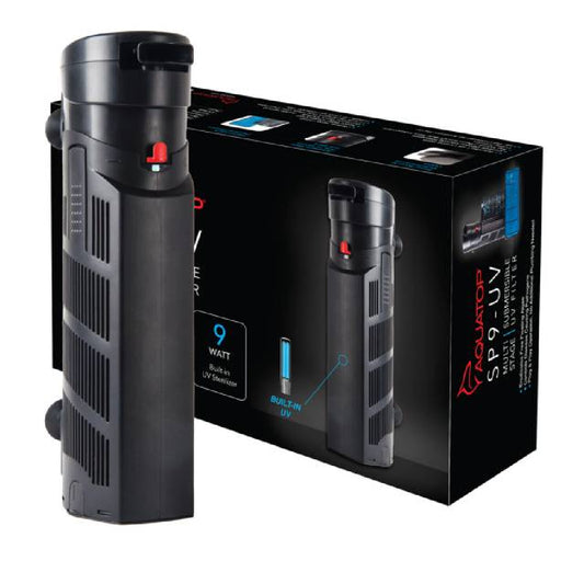 Aquatop SP9-UV 264 GPH Internal Filter with 9W UV Sterilizer