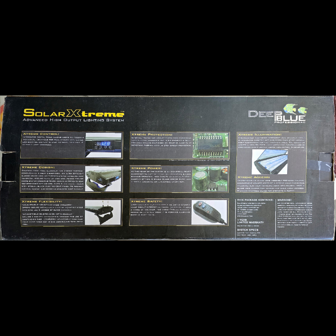 Deep Blue 424 T-5 HO 4 Bulb 24" & Timer