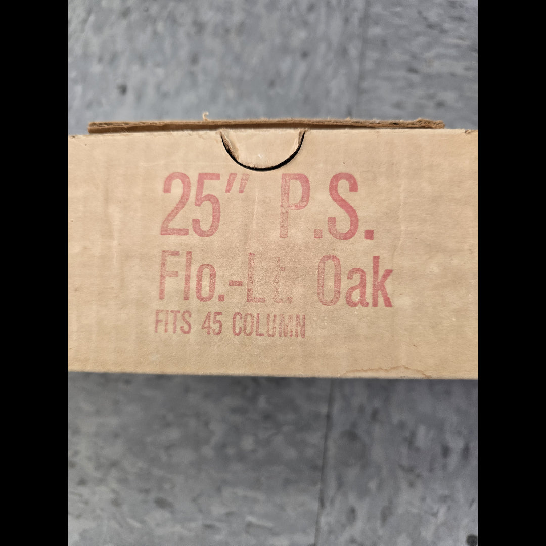 25" Oak T-10 Light Fixture