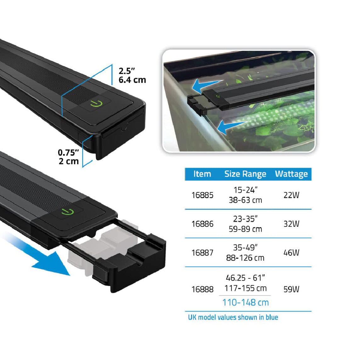 Fluval Plant 4.0 LED Light with Bluetooth