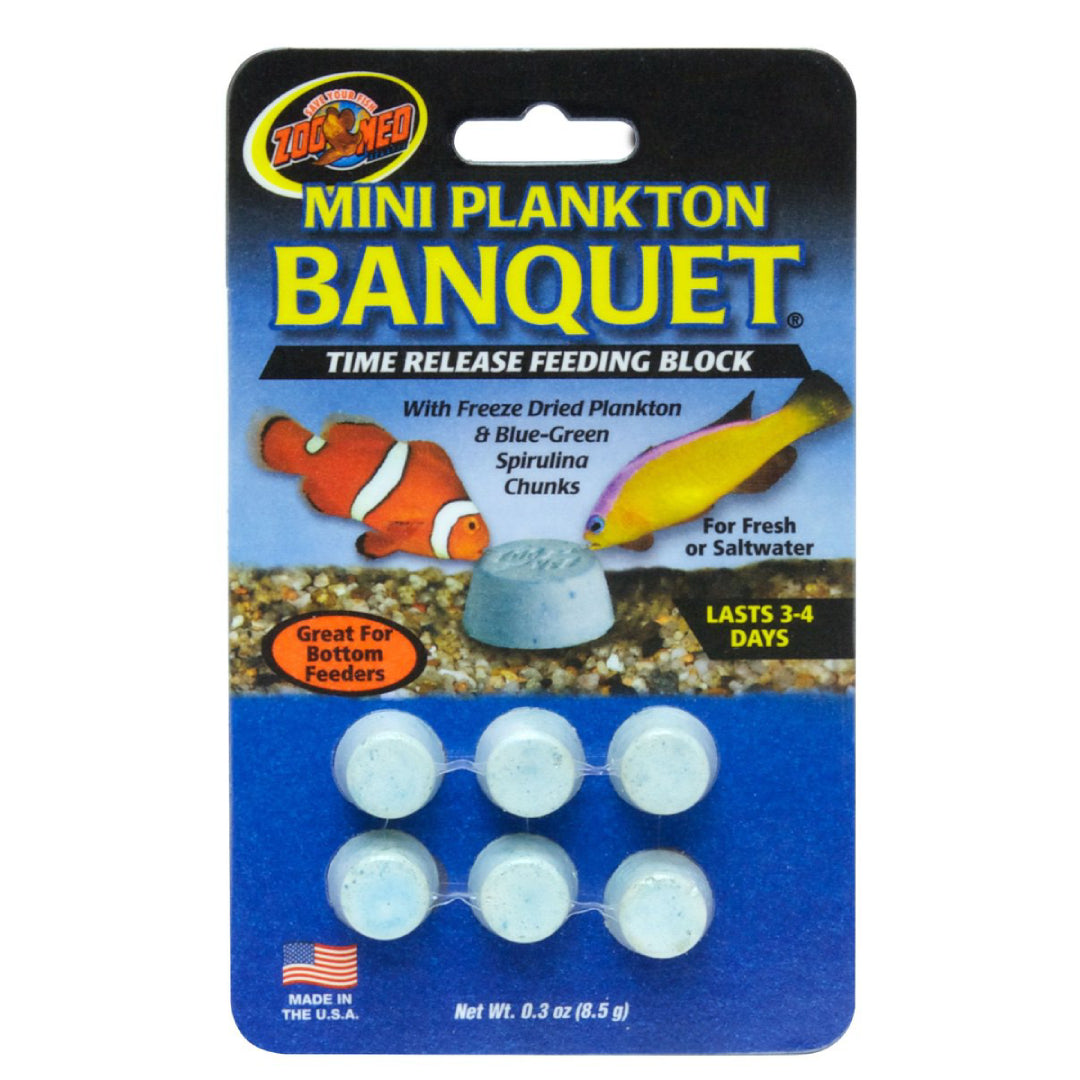 Zoo Med Plankton Banquet Fish Feeding Block