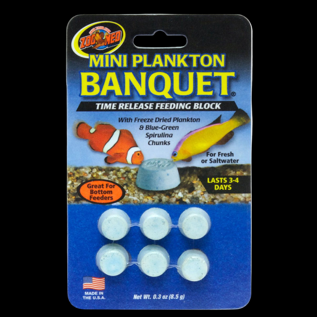 Zoo Med Plankton Banquet Fish Feeding Block