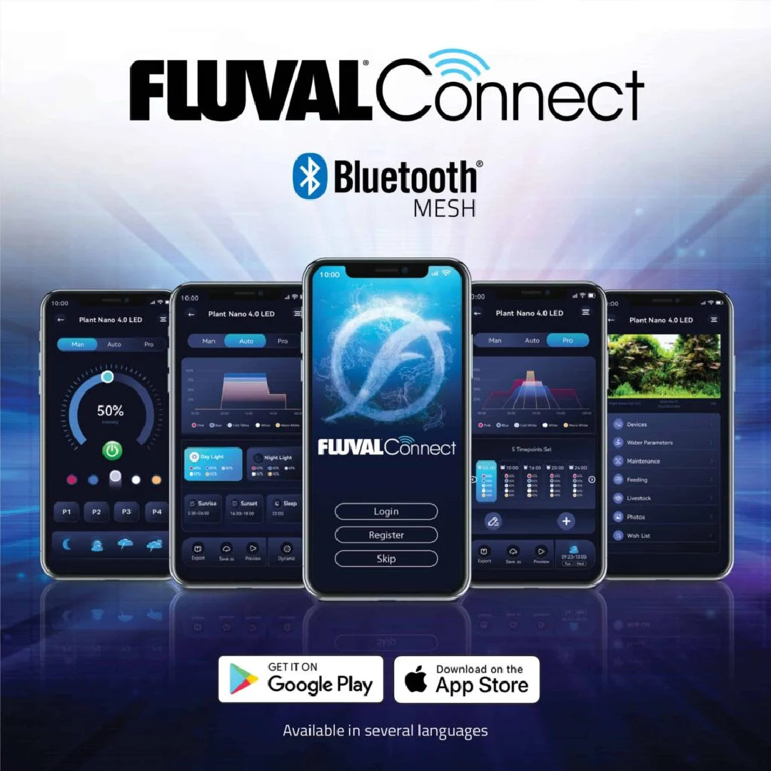 Fluval Plant Nano 4.0 LED Light with Bluetooth 20watt