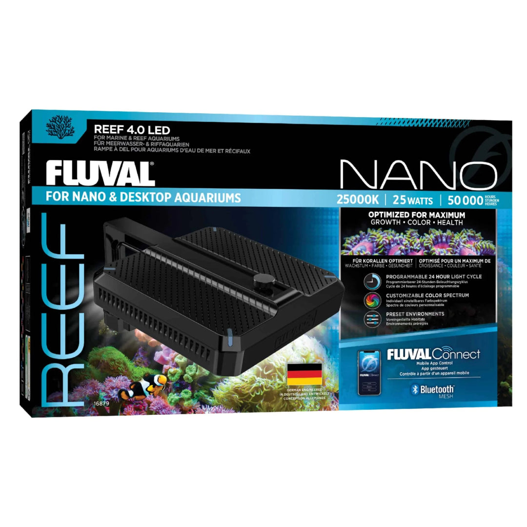 Fluval Reef Nano 4.0 LED Light with Bluetooth 25watt