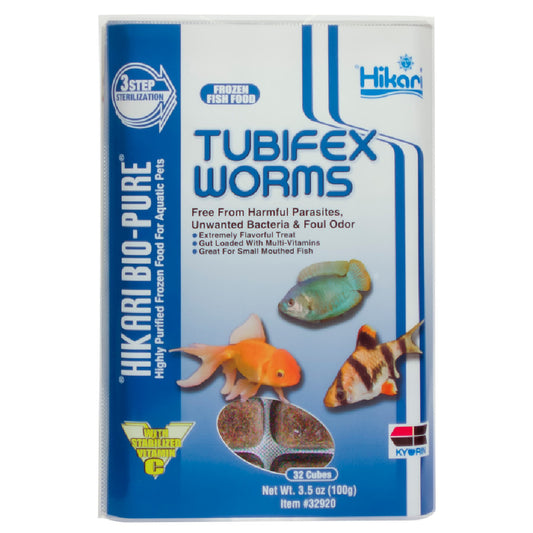 Hikari Frozen Food Tubifex Worms