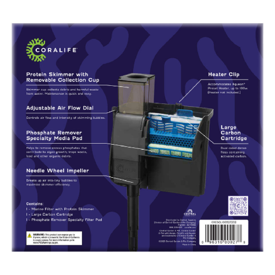 Coralife Marine Filter with Protein Skimmer