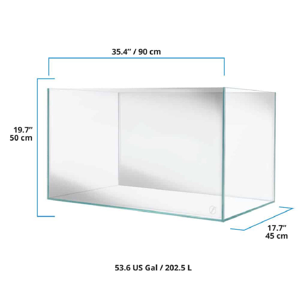 Fluval Visi-White Rimless Tank