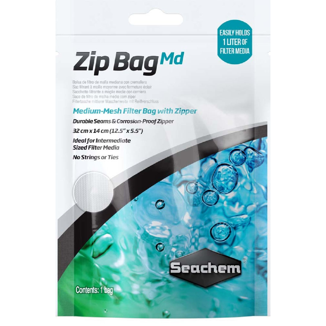 Seachem Laboratories Mesh Filter Bag with Zipper