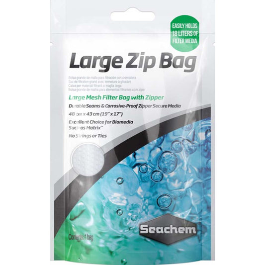 Seachem Laboratories Mesh Filter Bag with Zipper