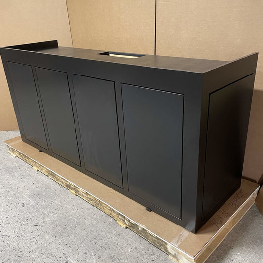 G.C. Glass Rimless Tank - Low Iron Glass Front - 180 Gallons