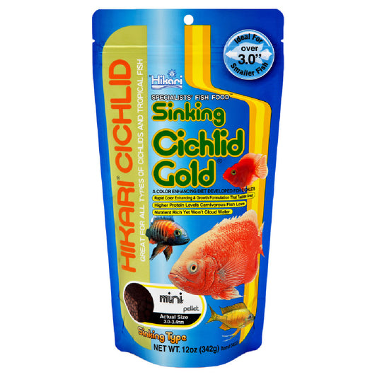 Hikari Cichlid Gold Pellets Fish Food