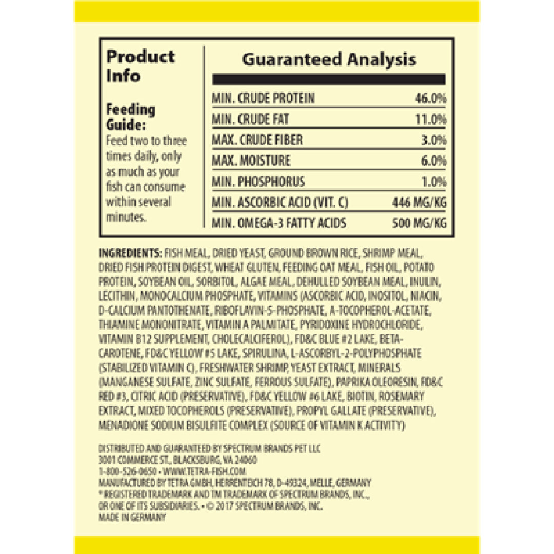 Tetra TetraMin Tropical XL Flakes Fish Food