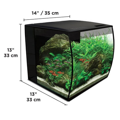 Fluval Flex Aquarium Kit 9 Gallon