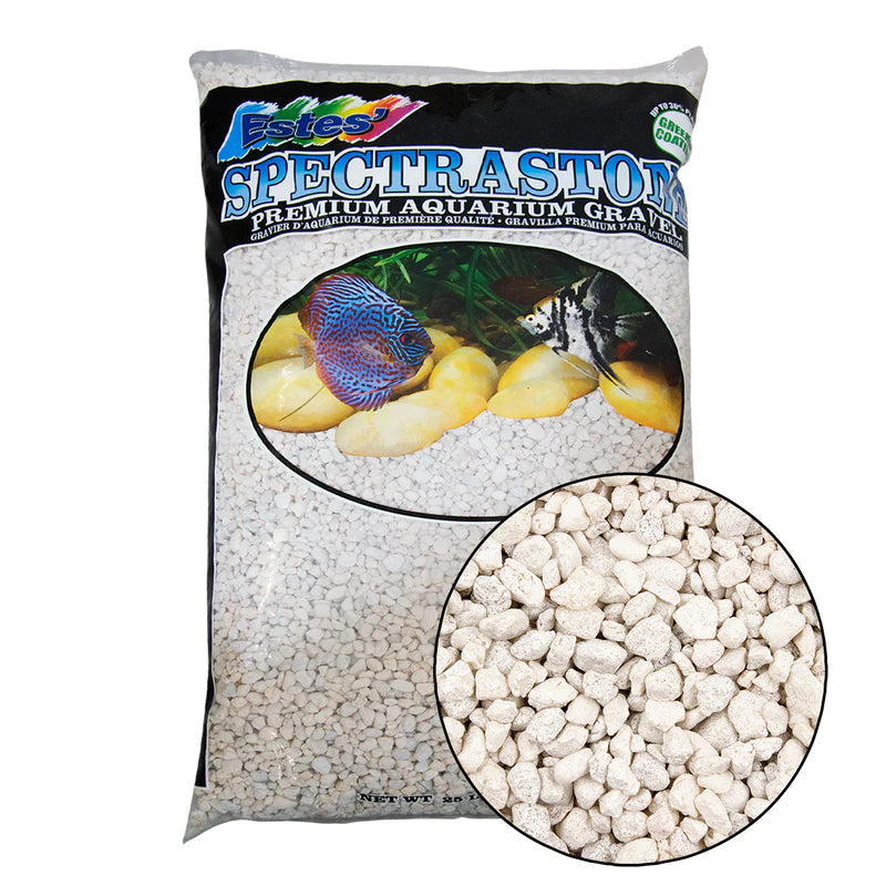 Estes Spectrastone Special Aquarium Gravel - White