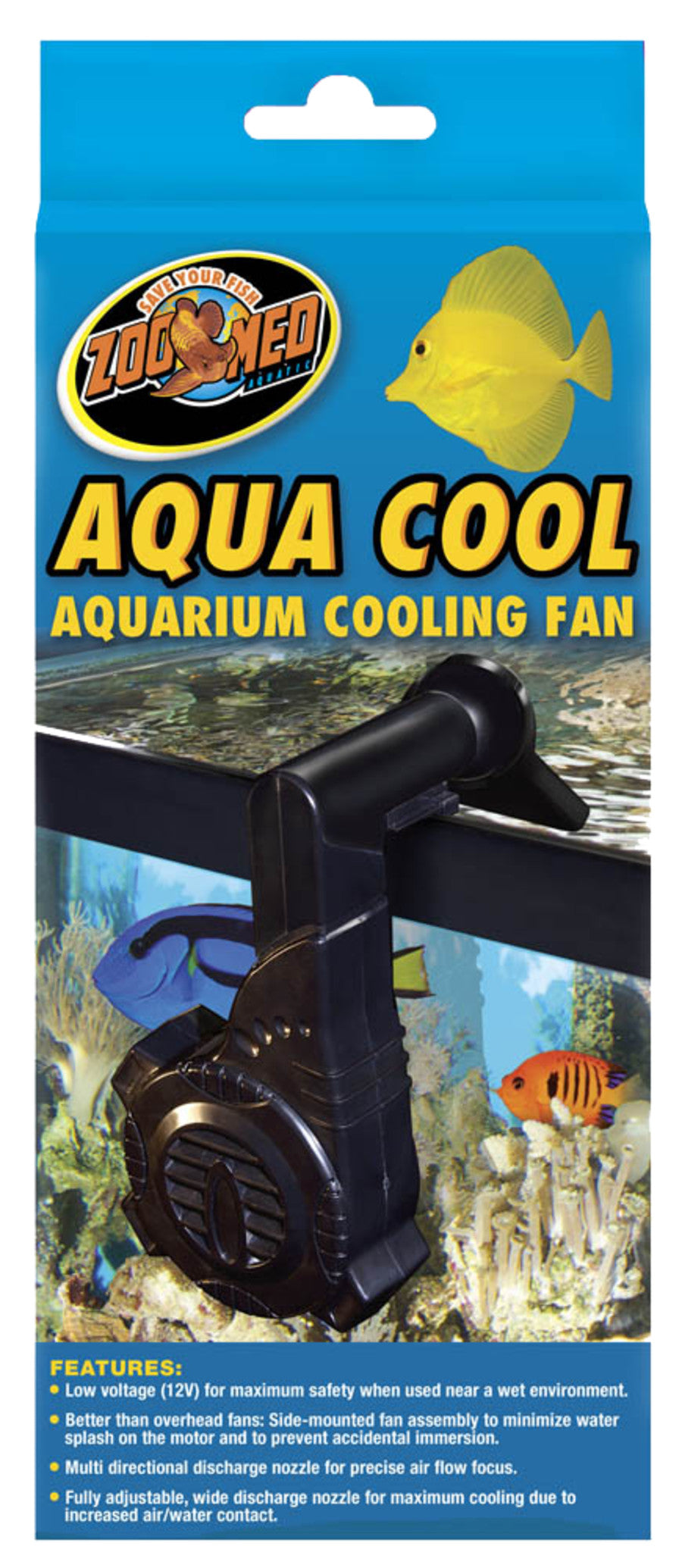 Used - Zoo Med Aqua Cool Aquarium Cooling Fan