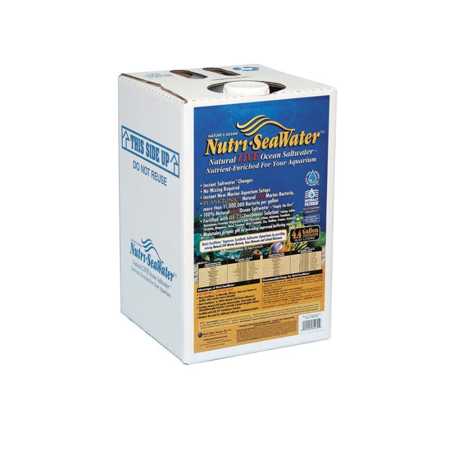 Nutri-Seawater Natural Live Ocean Saltwater