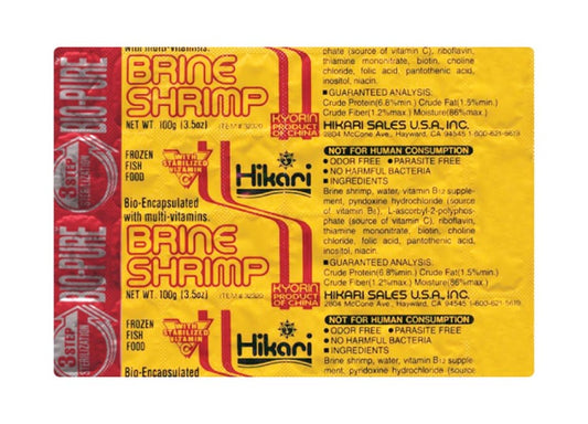 Hikari USA Brine Shrimp Frozen Fish Food