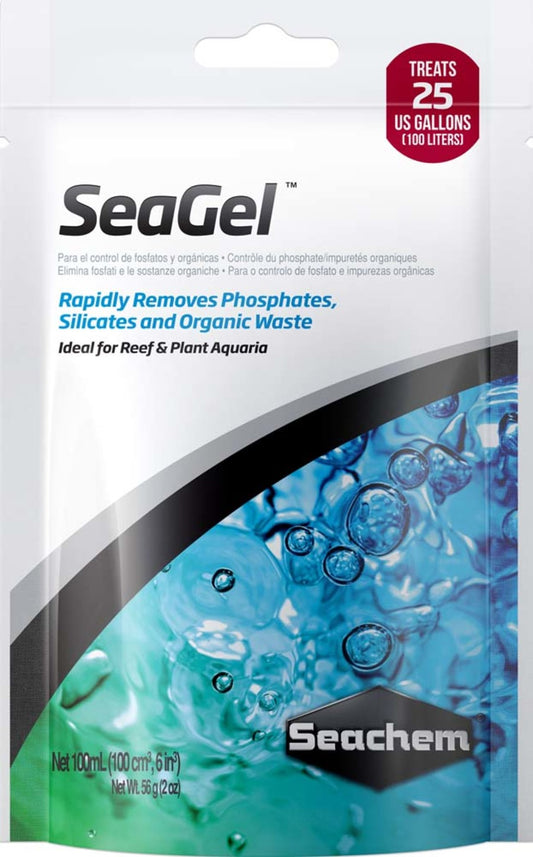 Seachem Laboratories SeaGel Phosphate, Silicate, and Organic Waster Remover