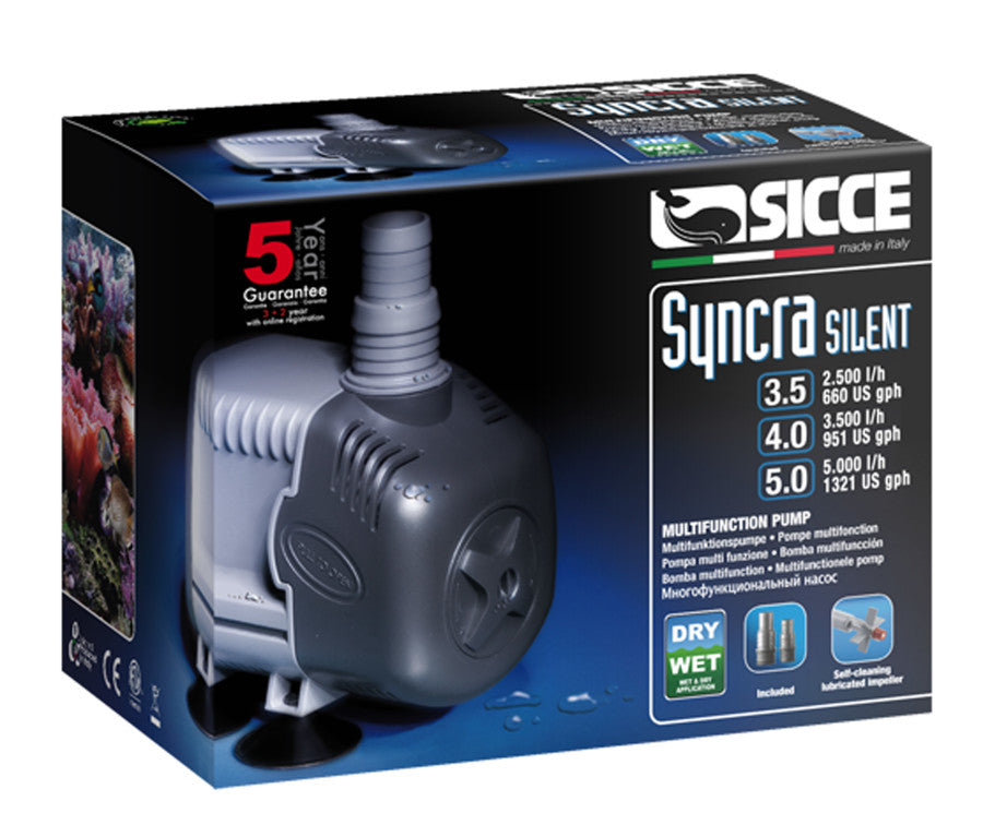 Used - Sicce SYNCRA SILENT 5.0 Pump - 1321 GPH