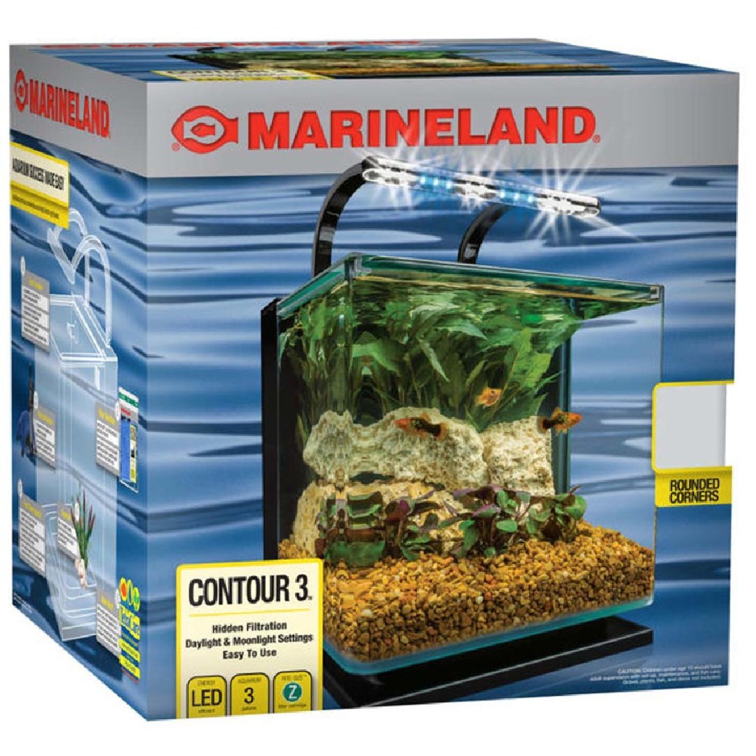 Marineland Contour Aquarium Kit 3 Gallon