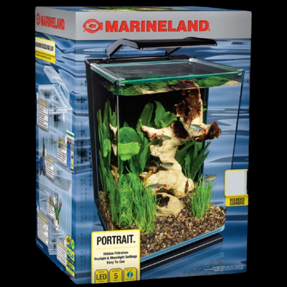 Marineland Portrait Aquarium Kit 5 Gallon