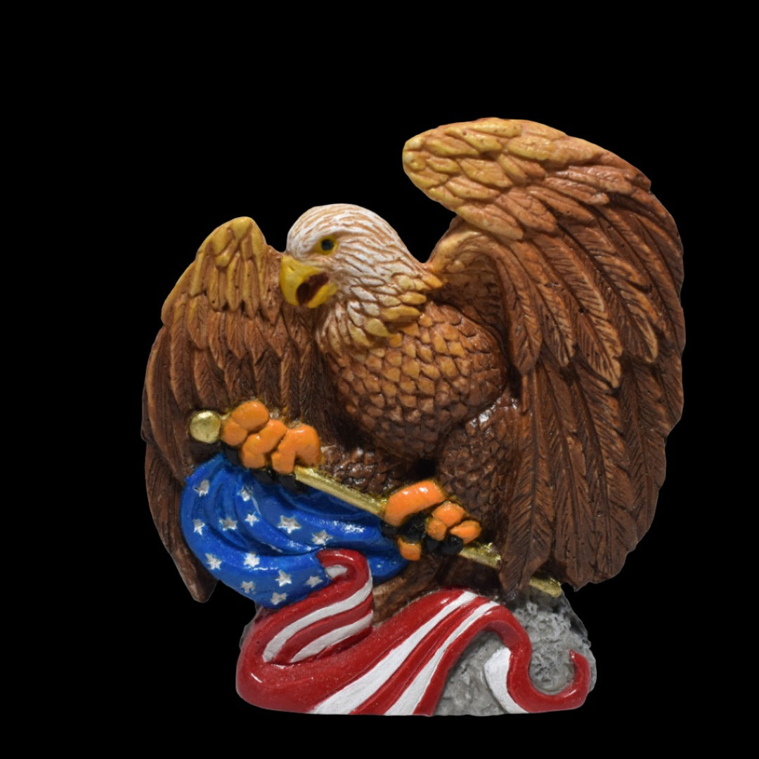 Hikari USA American Hero Series American Eagle Resin Ornament