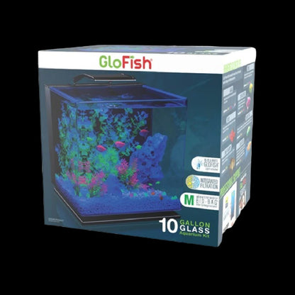 aquarium fish tank accessories kits with led lighting GloFish Aquarium Kit w/ LED lights