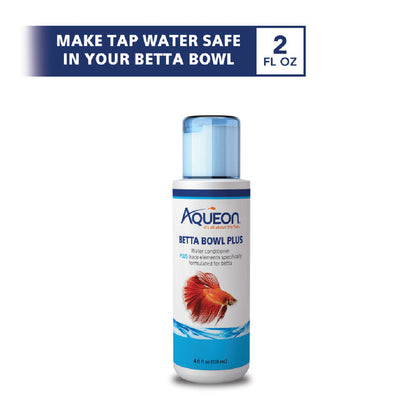 Aqueon Betta Bowl Plus Water Conditioner