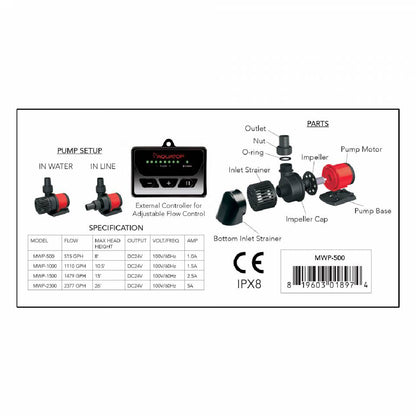 Aquatop Maxflow DC Water Pump With Controller