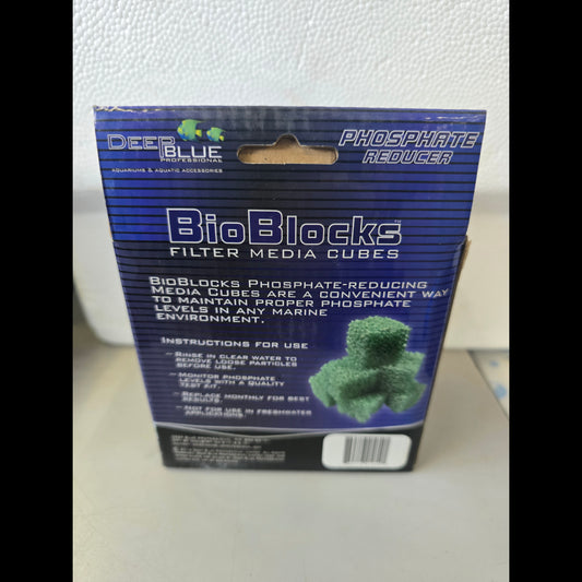 Deep Blue BioBlocks - Phosphate Cubes - 60ct