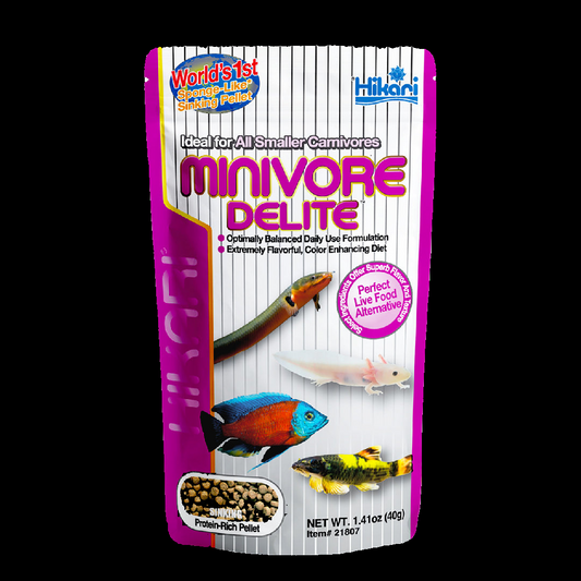 Hikari Minivore Delite Fish Food
