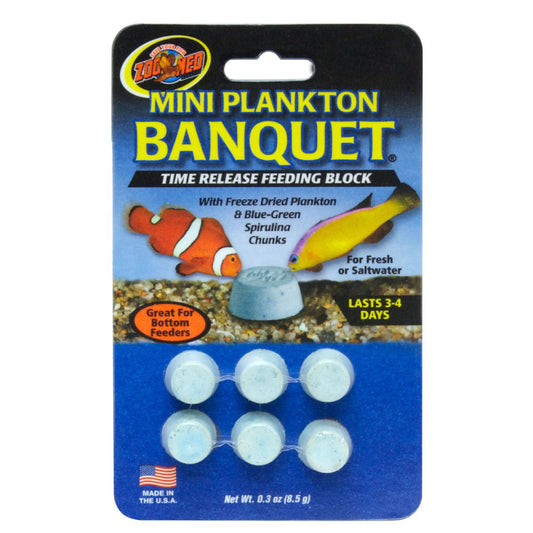Zoo Med Plankton Banquet Fish Feeding Block