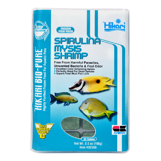Hikari Frozen Food Spirulina Mysis Shrimp