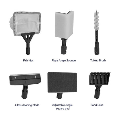Aquatop 6-in-1 Multipurpose Aquarium Cleaning Kit