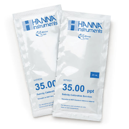 Hanna Salinity Calibration