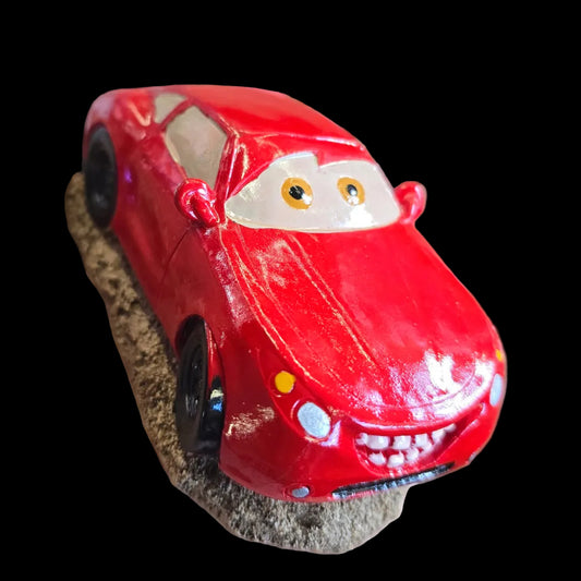 Blue Ribbon Smiley Sports Car