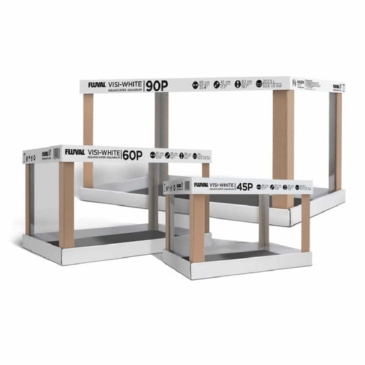 Fluval Visi-White Rimless Tank