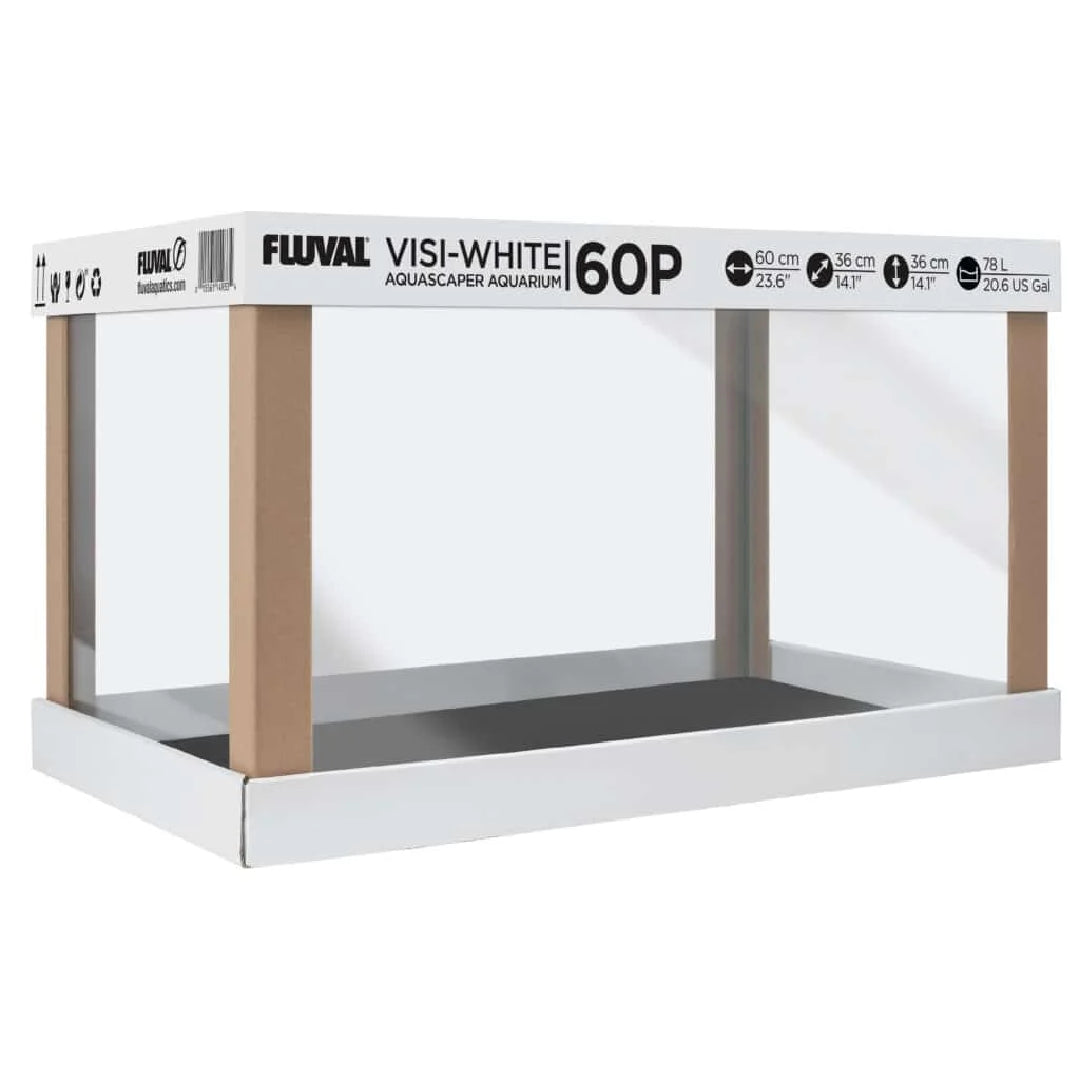Fluval Visi-White Rimless Tank
