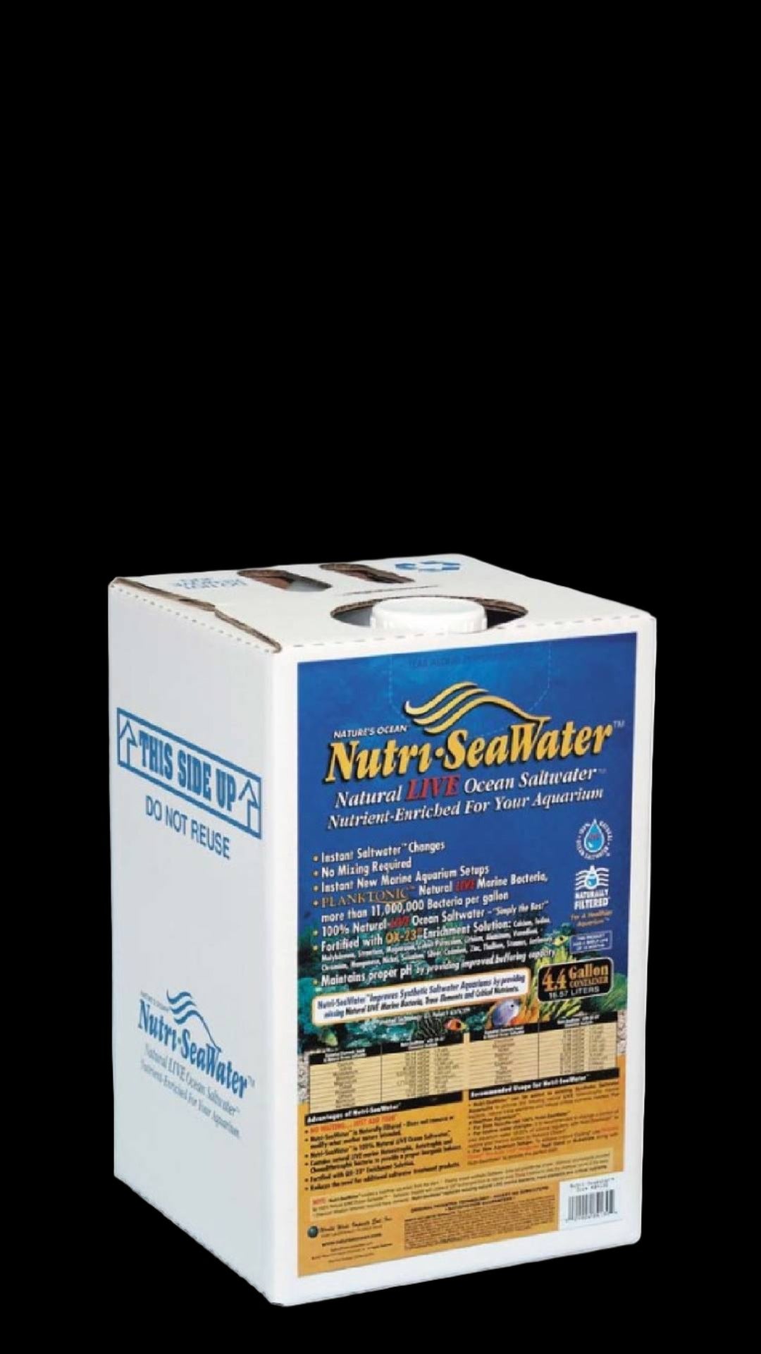 Nutri-Seawater Natural Live Ocean Saltwater