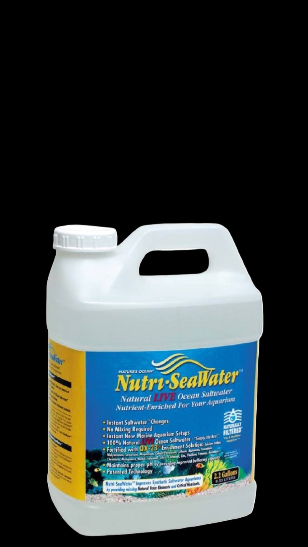 Nutri-Seawater Natural Live Ocean Saltwater