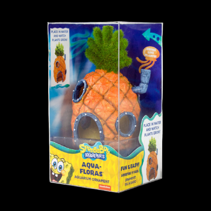 SpongeBob Aqua-Floras Living Pineapple House Aquarium Ornament