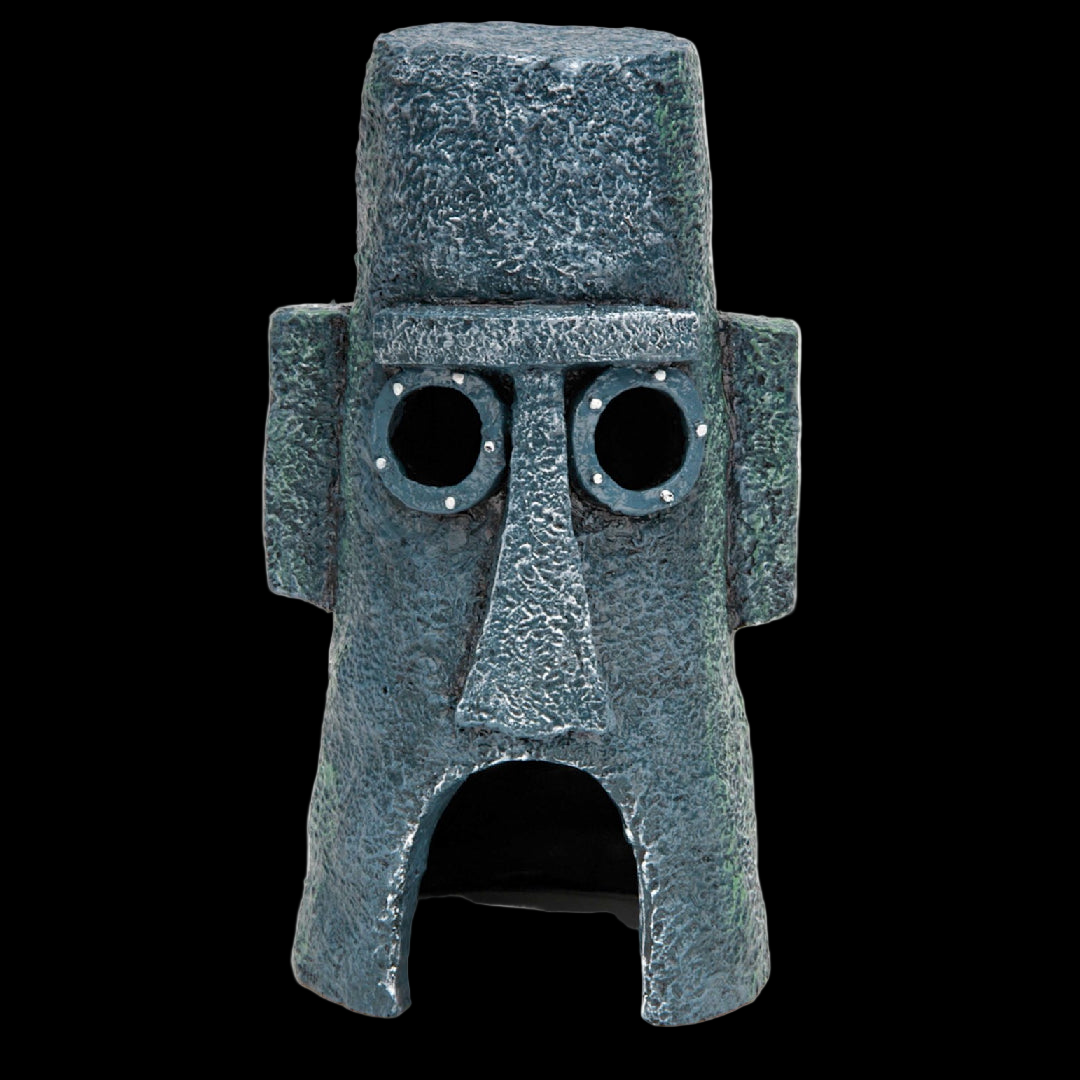 Penn-Plax Spongebob Squarepants Squidward’s Easter Island Home
