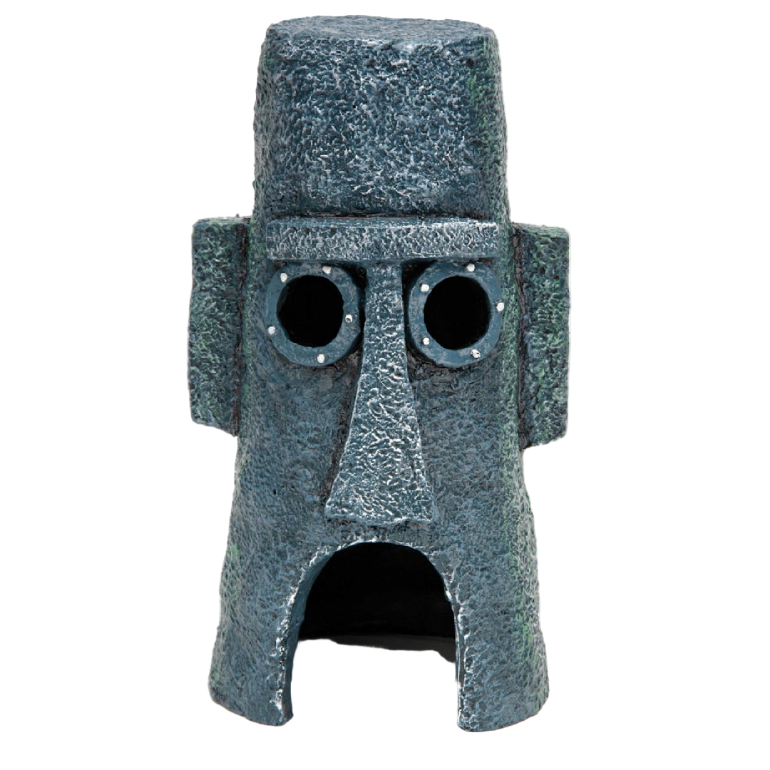 Penn-Plax Spongebob Squarepants Squidward’s Easter Island Home